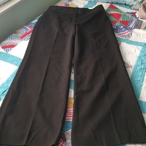 Loft Wide Leg Wool Pants Size 8